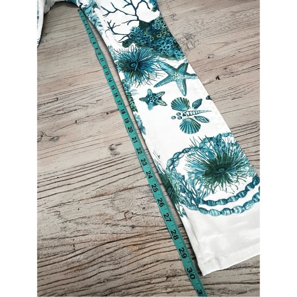 Roberto Cavalli Blue and White Straight Leg Jeans size 40 - Picture 14 of 14